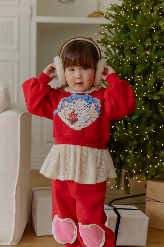 Sera - Korean Children Fashion - #stylishchildhood - Knee Love Pants - 8