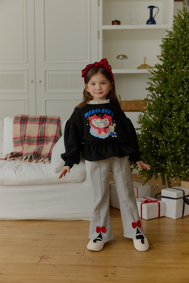 Sera - Korean Children Fashion - #toddlerclothing - Ribbon Pants
