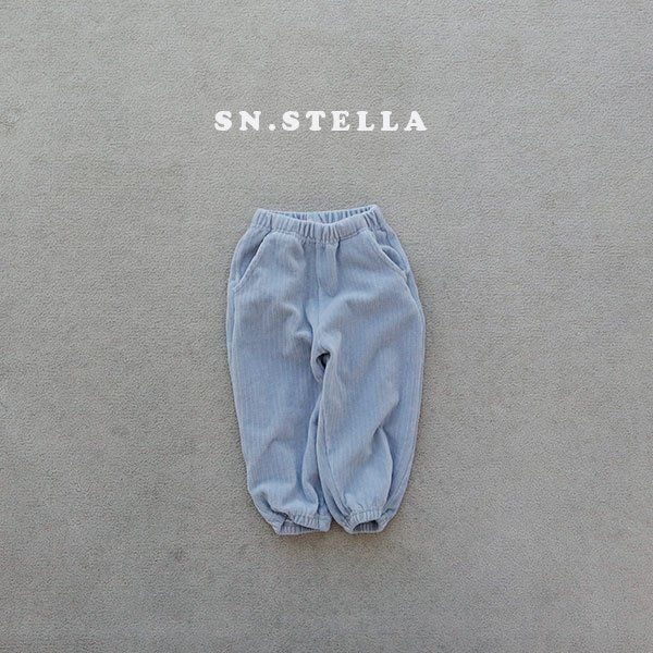Sn.stella - Korean Children Fashion - #Kfashion4kids - Velour Pants - 11