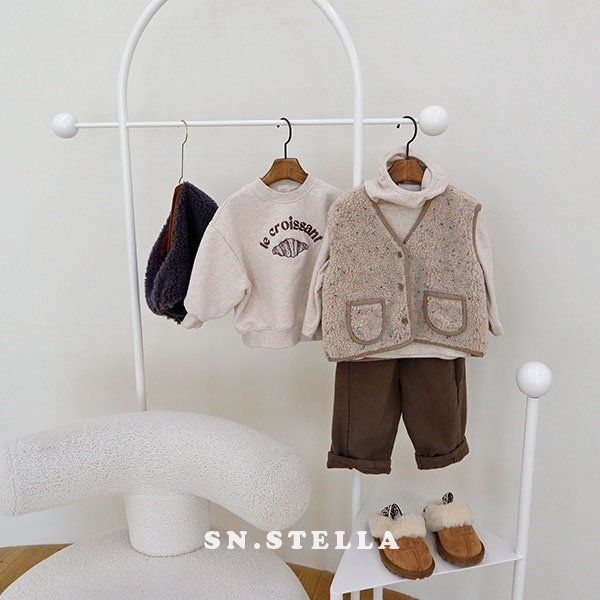 Sn.stella - Korean Children Fashion - #Kfashion4kids - Croissant Sweatshirt - 9