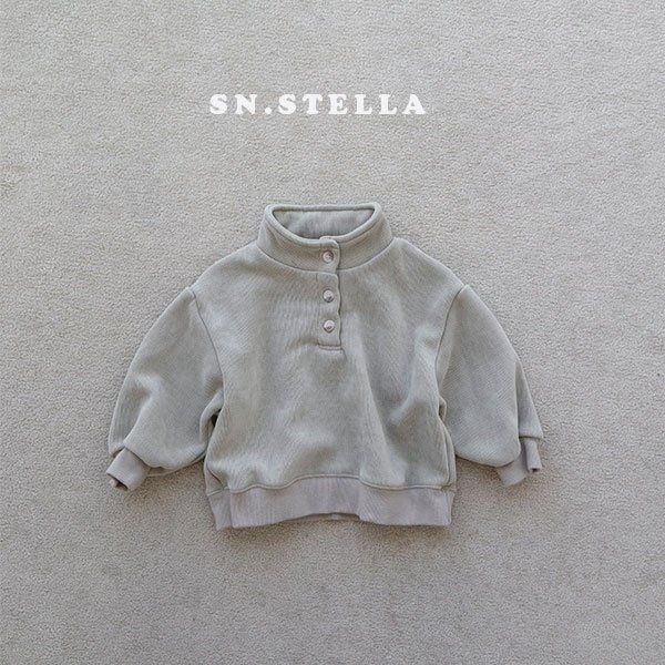 Sn.stella - Korean Children Fashion - #Kfashion4kids - Soft Button Tee - 7