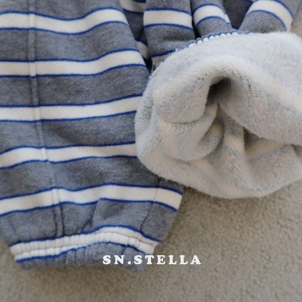 Sn.stella - Korean Children Fashion - #childofig - Tucked Fleece Jogger Pants - 9