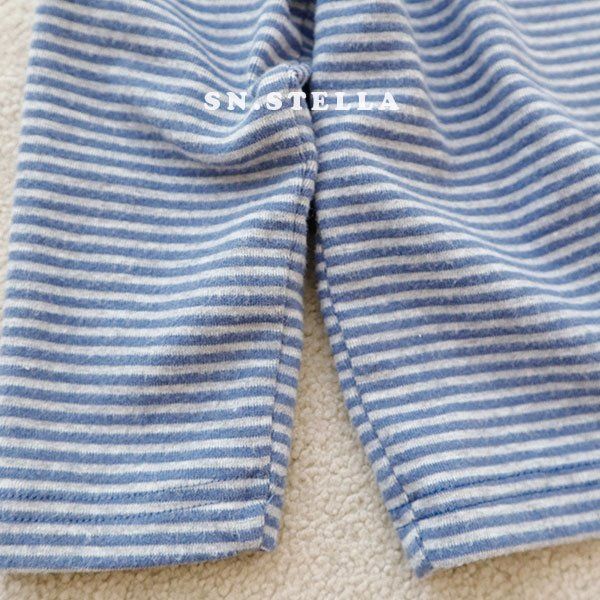 Sn.stella - Korean Children Fashion - #childofig - Coco Stripe Turtleneck Tee - 10
