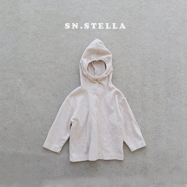 Sn.stella - Korean Children Fashion - #designkidswear - High Neck Hoodie - 11