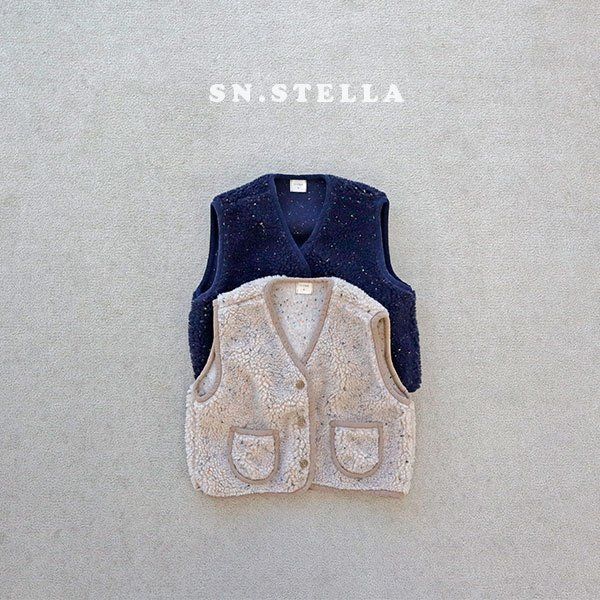 Sn.stella - Korean Children Fashion - #designkidswear - Nepp Fleece Vest - 10