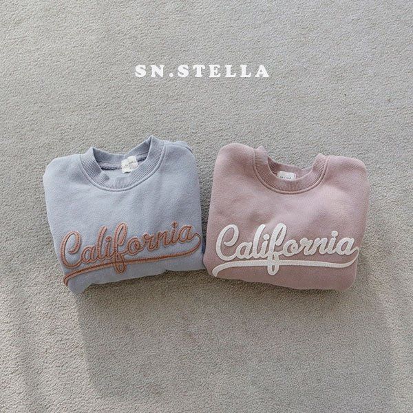 Sn.stella - Korean Children Fashion - #discoveringself - Cali Sweatshirt - 3