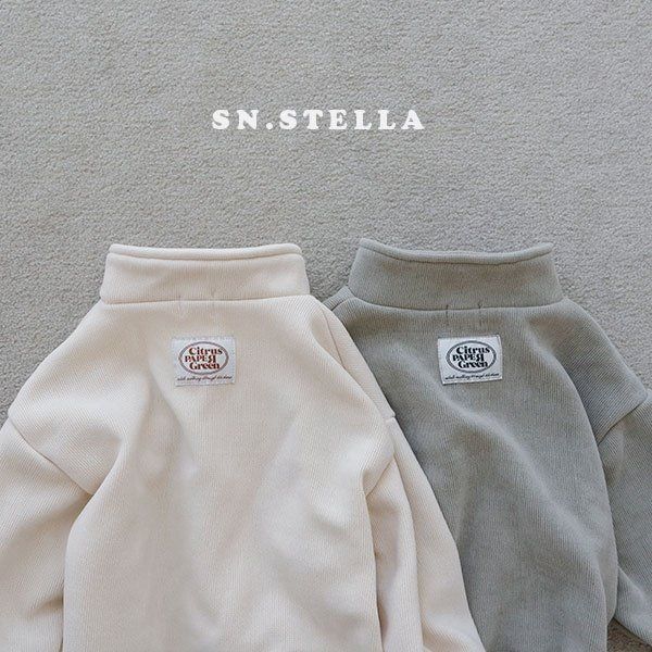 Sn.stella - Korean Children Fashion - #fashionkids - Soft Button Tee - 3