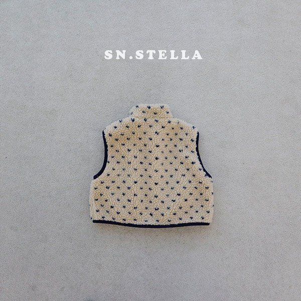 Sn.stella - Korean Children Fashion - #kidsshorts - Heart Fleece Vest - 11