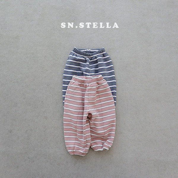 Sn.stella - Korean Children Fashion - #kidsshorts - Tucked Fleece Jogger Pants
