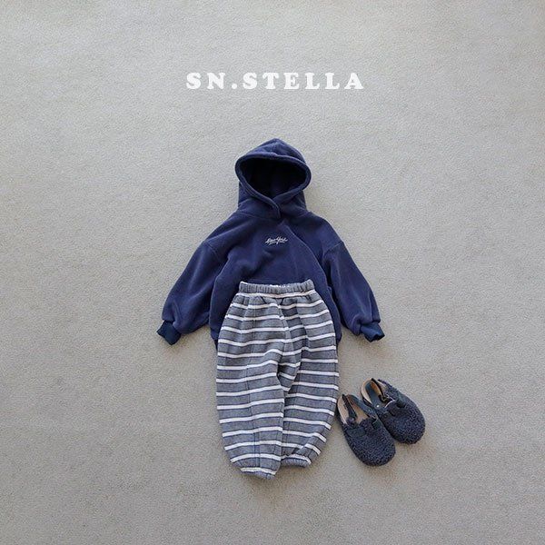 Sn.stella - Korean Children Fashion - #kidzfashiontrend - Tucked Fleece Jogger Pants - 3