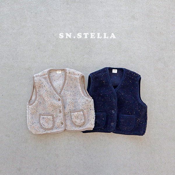 Sn.stella - Korean Children Fashion - #kidzfashiontrend - Nepp Fleece Vest