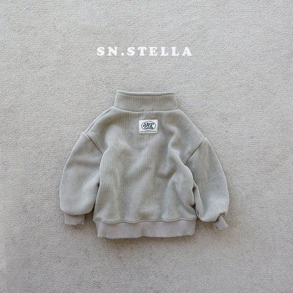 Sn.stella - Korean Children Fashion - #littlefashionista - Soft Button Tee - 8