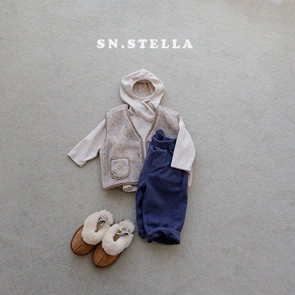 Sn.stella - Korean Children Fashion - #littlefashionista - Nepp Fleece Vest - 3
