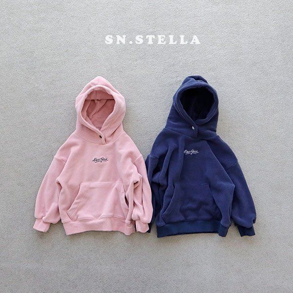 Sn.stella - Korean Children Fashion - #magicofchildhood - New York Hoodie
