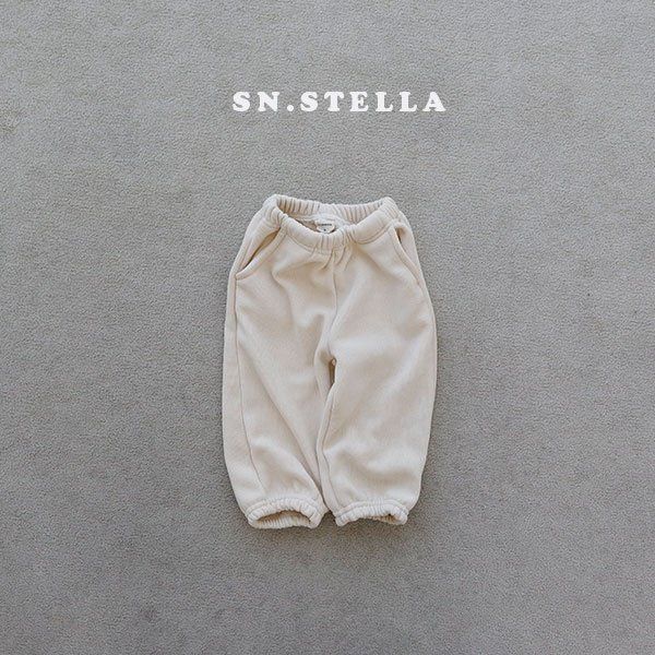 Sn.stella - Korean Children Fashion - #magicofchildhood - Soft Ribbed Jogger Pants - 7