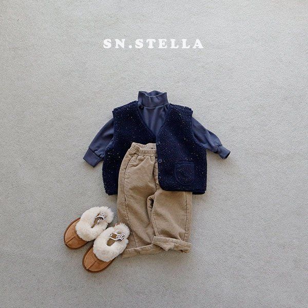 Sn.stella - Korean Children Fashion - #minifashionista - Nepp Fleece Vest - 5