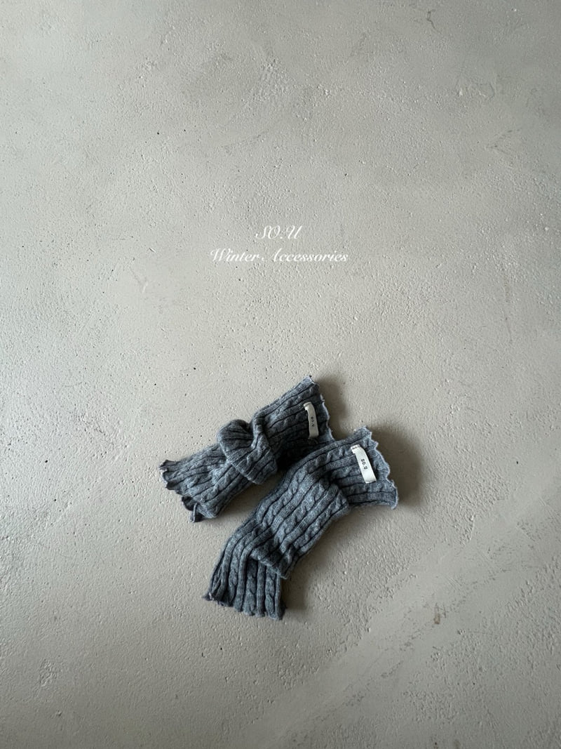 So U - Korean Baby Fashion - #babygirlfashion - Cable Knit Leg Warmers - 4