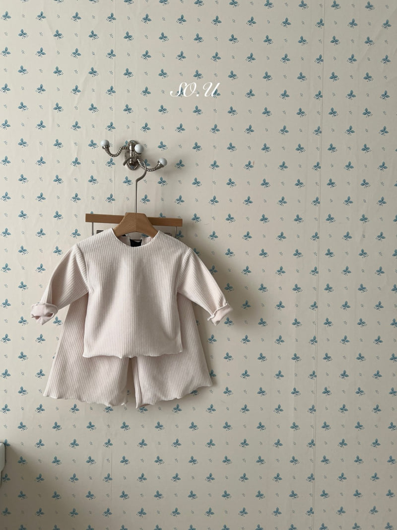 So U - Korean Baby Fashion - #babyoninstagram - Winter Back Ribbon Set - 2