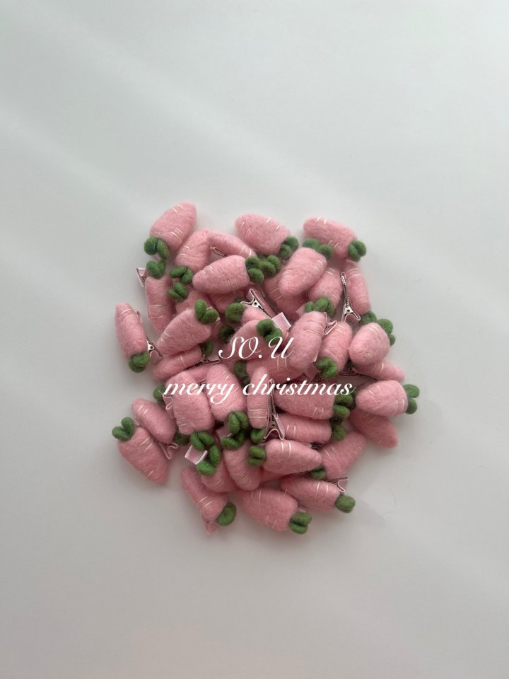 So U - Korean Baby Fashion - #babyoutfit - Hand Carrot Hairpin - 7