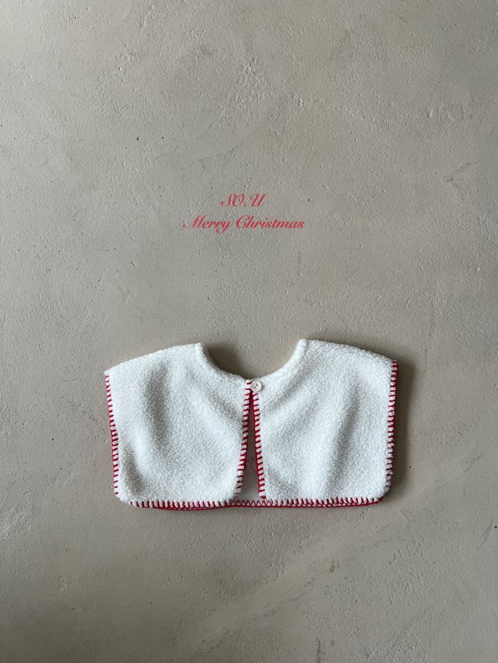 So U - Korean Baby Fashion - #babyootd - Embroidered Cape - 4