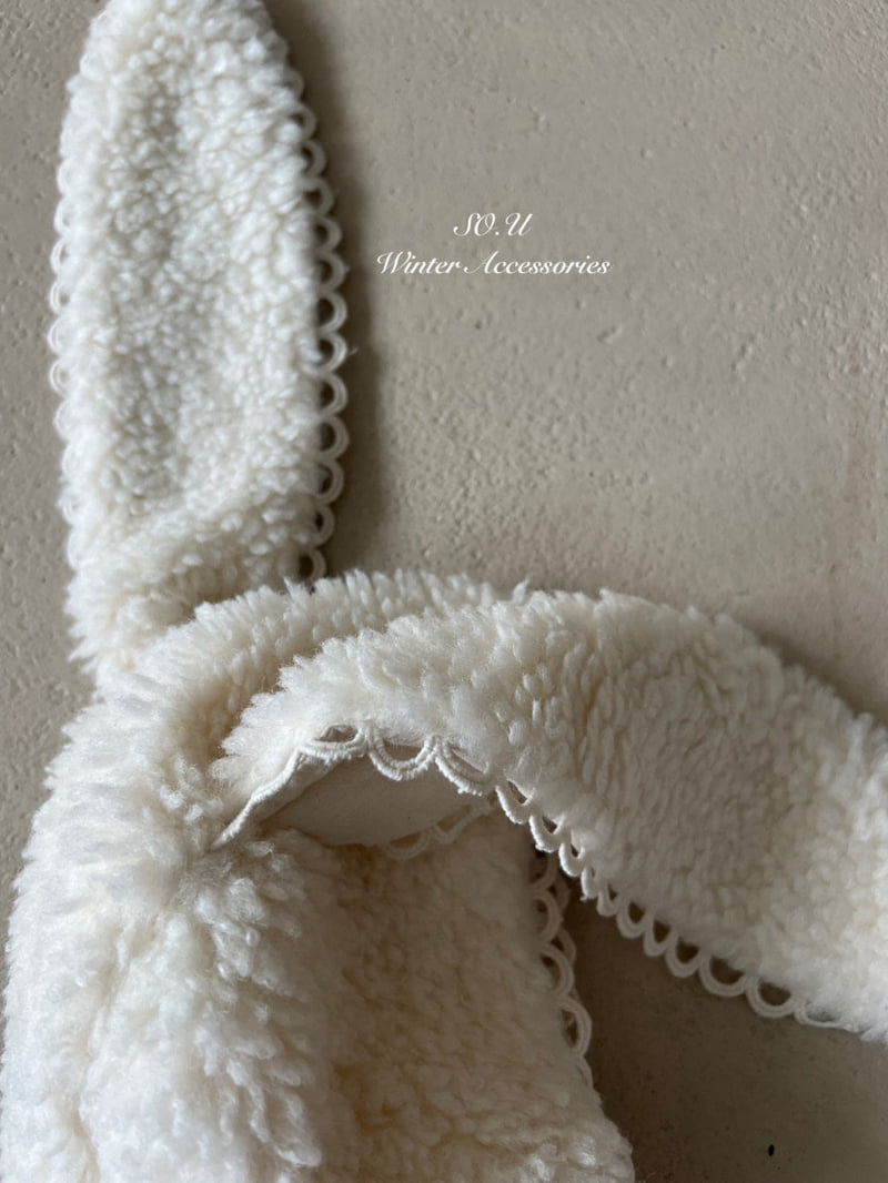 So U - Korean Baby Fashion - #babyoutfit - Rabbit Winter Bonnet - 5