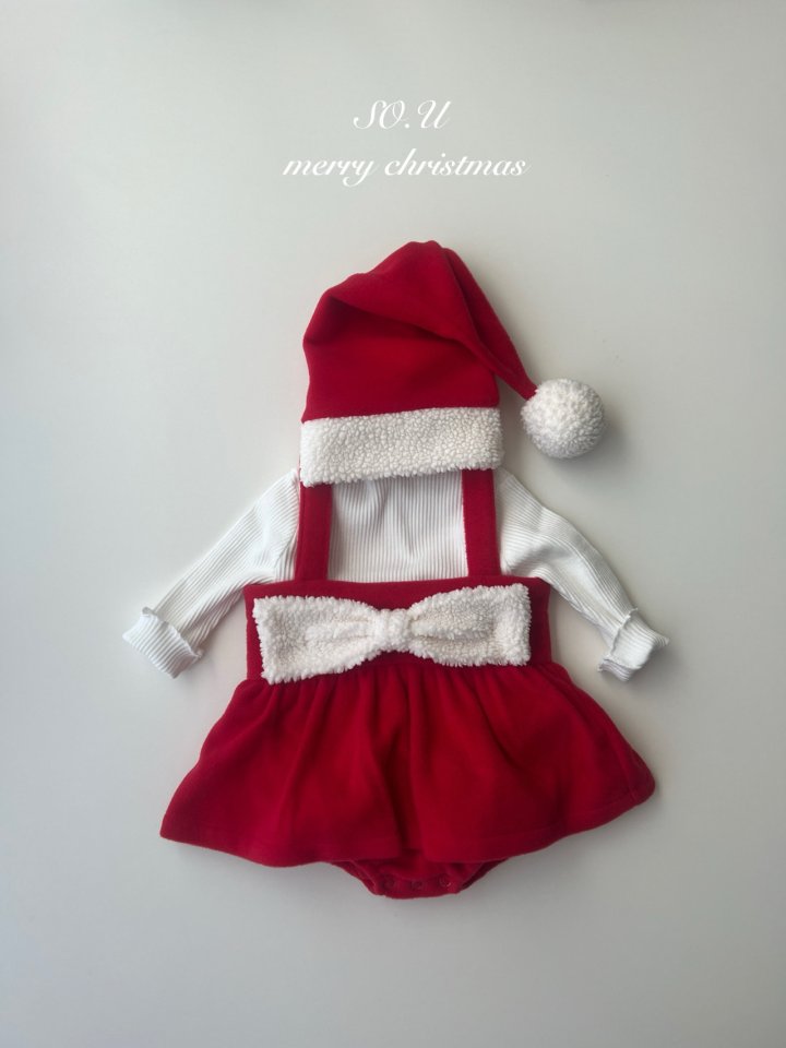 So U - Korean Baby Fashion - #onlinebabyboutique - Christmas King Ribbon Suit - 6
