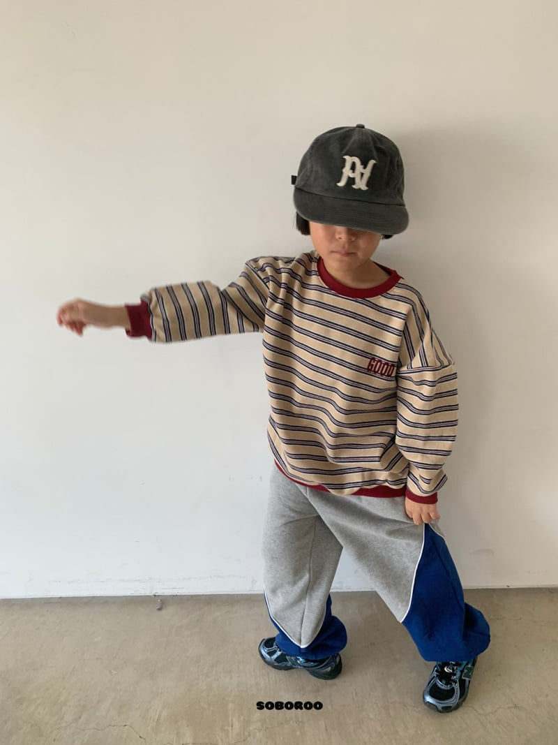 Soboroo - Korean Children Fashion - #Kfashion4kids - Diagonal Line Pants - 11