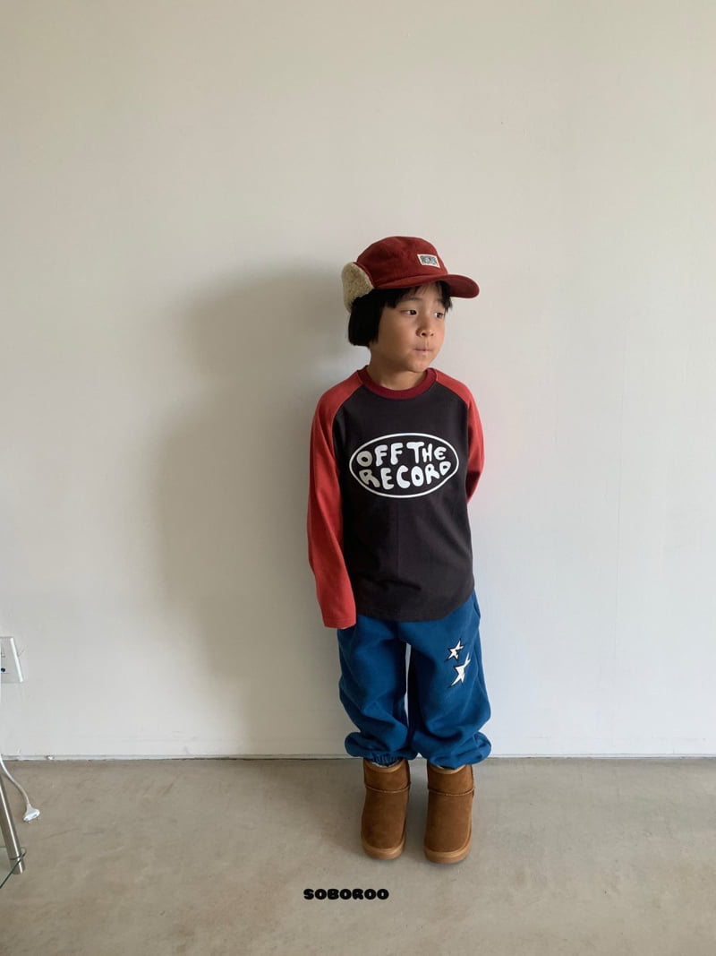 Soboroo - Korean Children Fashion - #childofig - Off Raglan Tee - 12