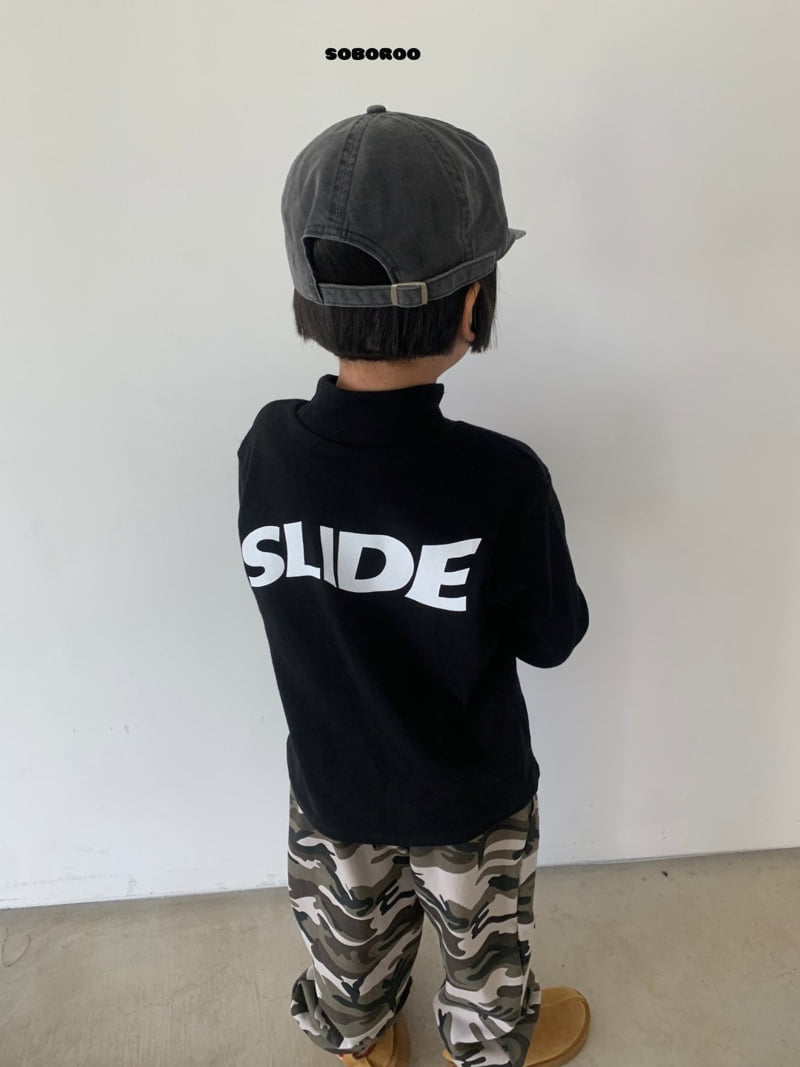 Soboroo - Korean Children Fashion - #childrensboutique - Slide Turtleneck Tee - 5