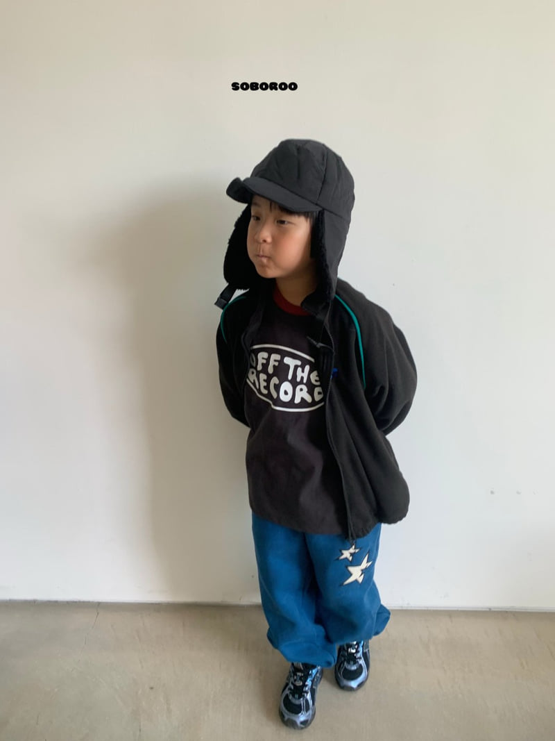 Soboroo - Korean Children Fashion - #childrensboutique - Star Patch Pants - 4