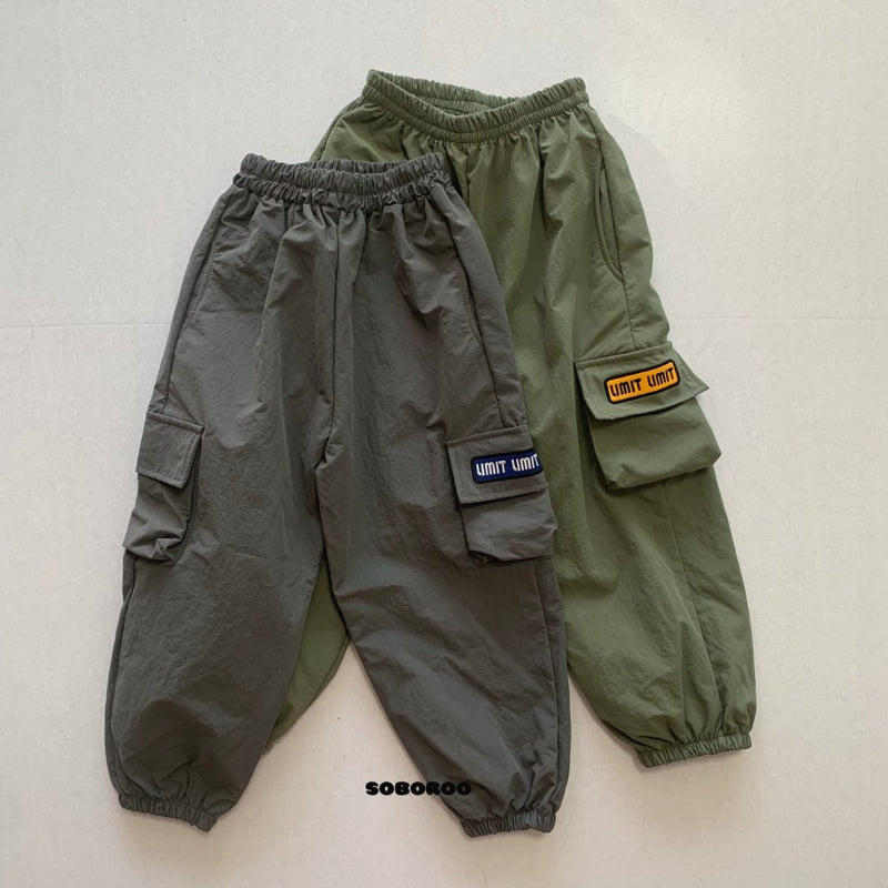 Soboroo - Korean Children Fashion - #designkidswear - Limit Cargo Jogger Pants