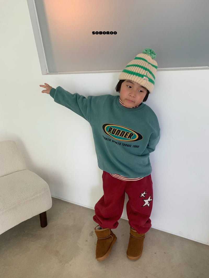 Soboroo - Korean Children Fashion - #designkidswear - Runner Sweatshirt - 8