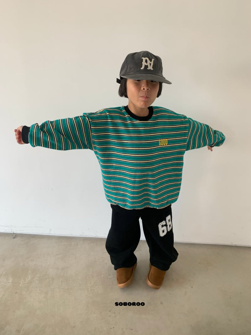 Soboroo - Korean Children Fashion - #designkidswear - Good Stripe Sweatshirt - 7