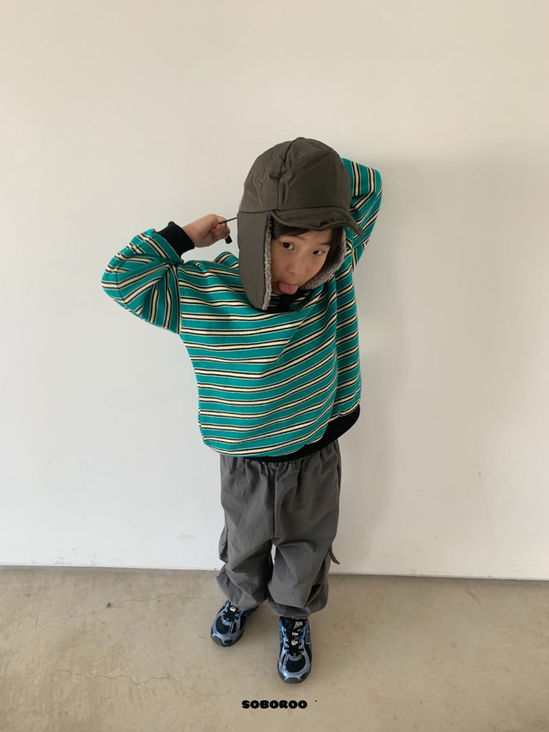 Soboroo - Korean Children Fashion - #discoveringself - Good Stripe Sweatshirt - 8