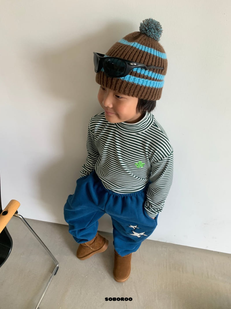 Soboroo - Korean Children Fashion - #fashionkids - Star Patch Pants - 6