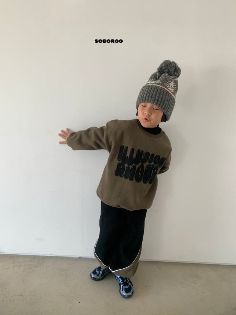Soboroo - Korean Children Fashion - #kidsstore - Illusion Sweatshirt - 7