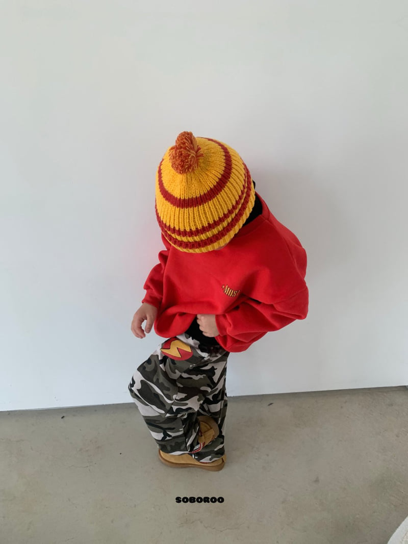 Soboroo - Korean Children Fashion - #littlefashionista - Heart Camo Pants - 9