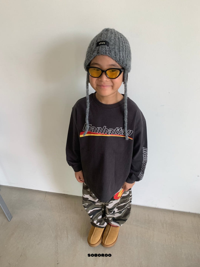 Soboroo - Korean Children Fashion - #minifashionista - Heart Camo Pants - 11