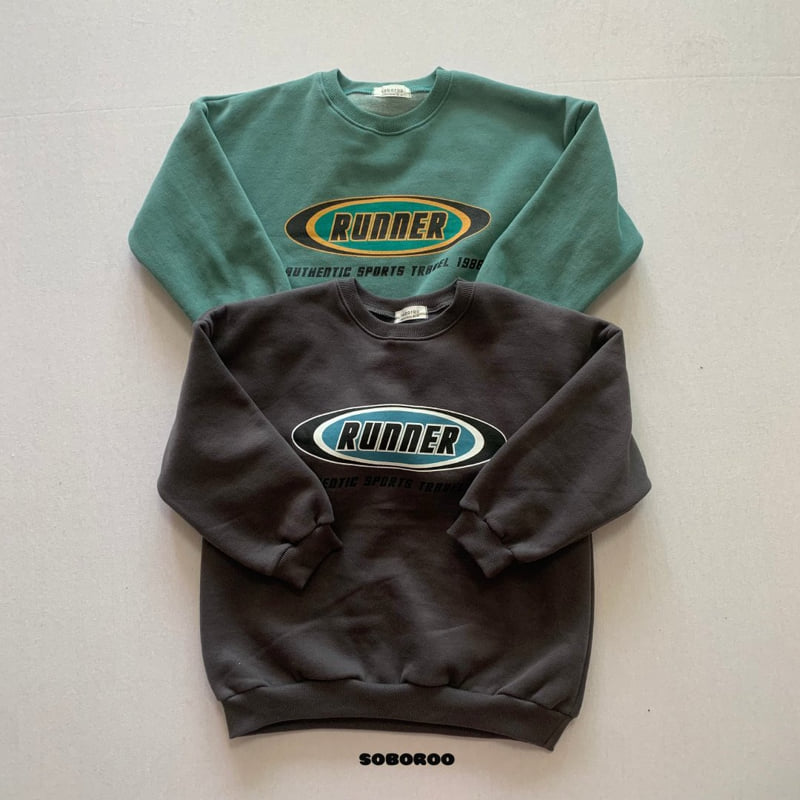Soboroo - Korean Children Fashion - #minifashionista - Runner Sweatshirt