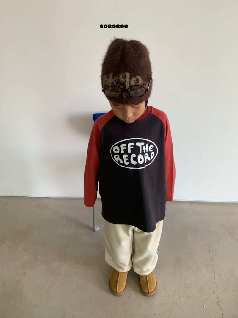 Soboroo - Korean Children Fashion - #prettylittlegirls - Off Raglan Tee - 8
