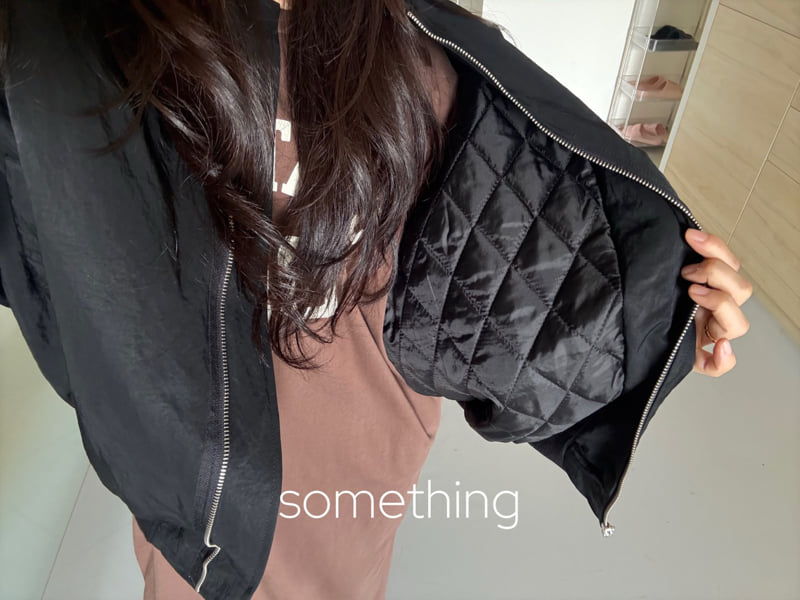 Something - Korean Women Fashion - #momslook - Rex Bomber Jacket - 12