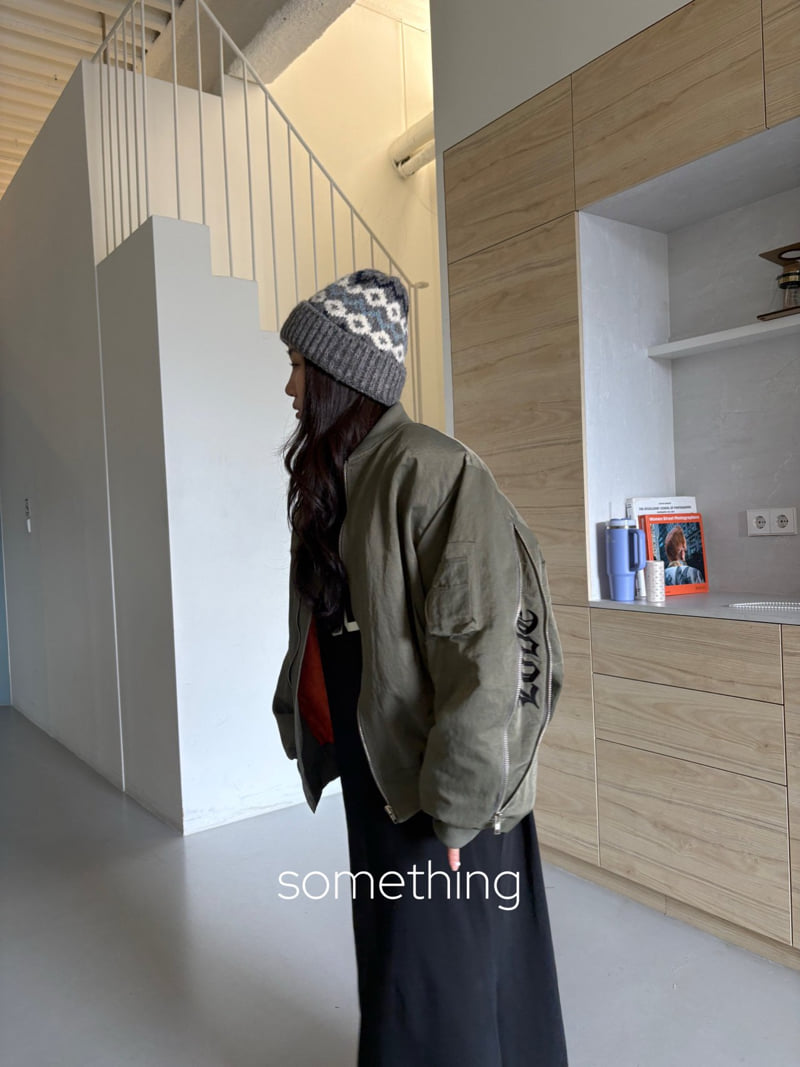 Something - Korean Women Fashion - #momslook - Rex Bomber Jacket - 8
