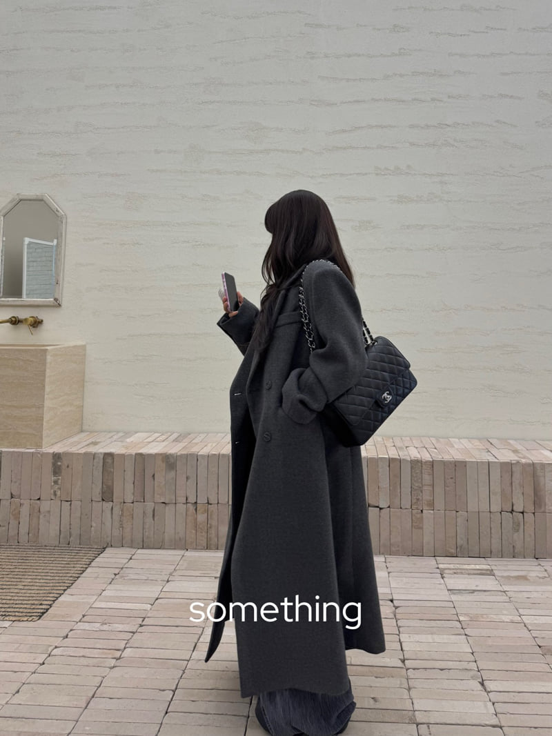 Something - Korean Women Fashion - #momslook - Tex Long Coat - 5