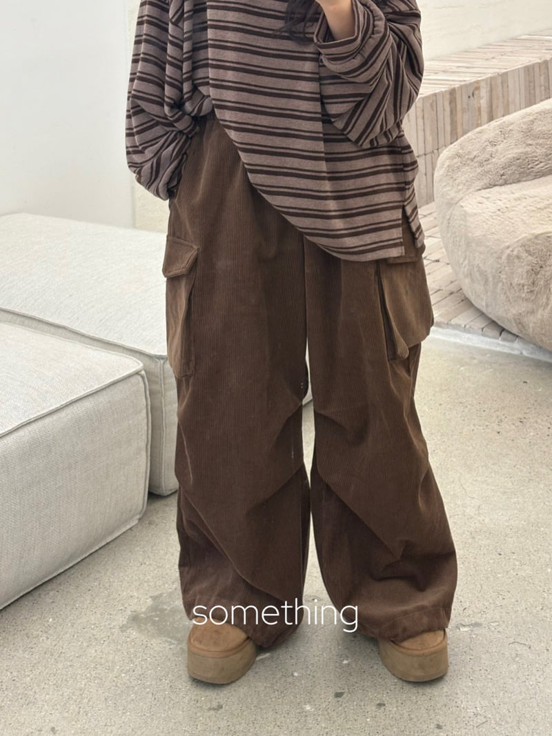 Something - Korean Women Fashion - #momslook - Morel Cargo Pants - 6