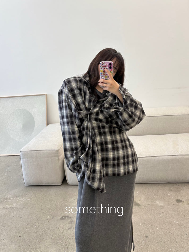 Something - Korean Women Fashion - #momslook - Wiggin Shirt - 5