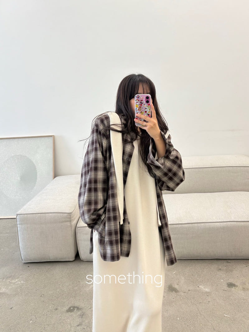 Something - Korean Women Fashion - #momslook - Wiggin Shirt - 9