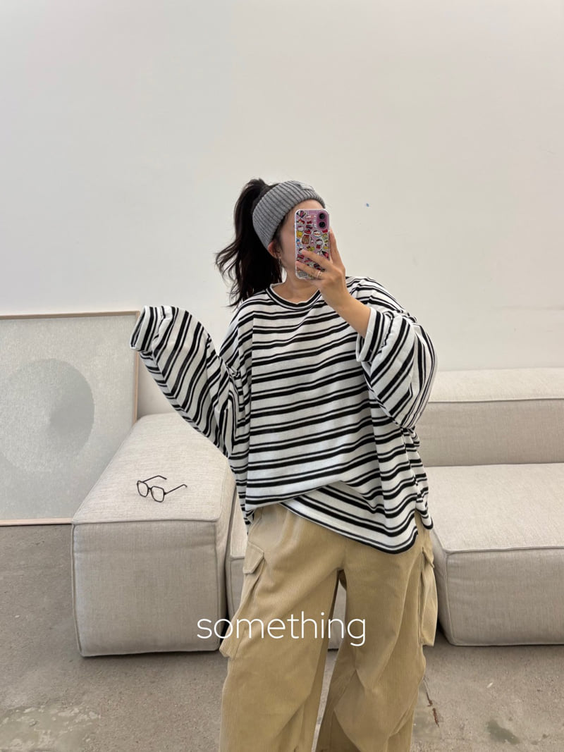 Something - Korean Women Fashion - #momslook - Almond Tee - 10
