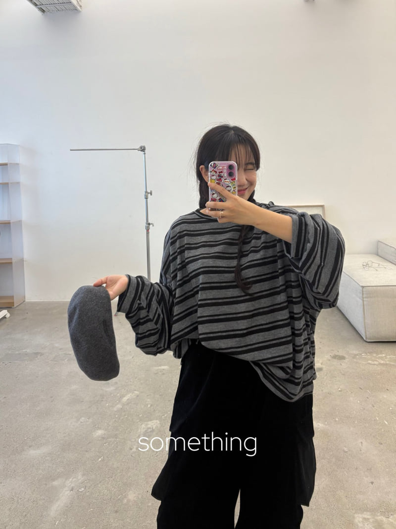 Something - Korean Women Fashion - #momslook - Almond Tee - 12