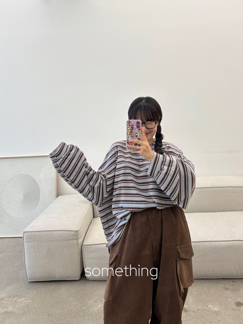 Something - Korean Women Fashion - #momslook - Almond Tee - 6