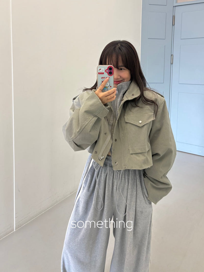 Something - Korean Women Fashion - #pursuepretty - End Washing Jacket - 8